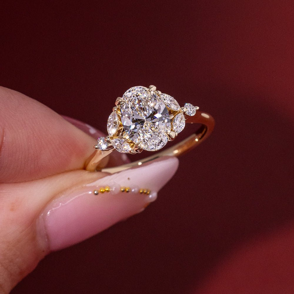 [Style] [Shape] Lab Grown Diamond Engagement Ring