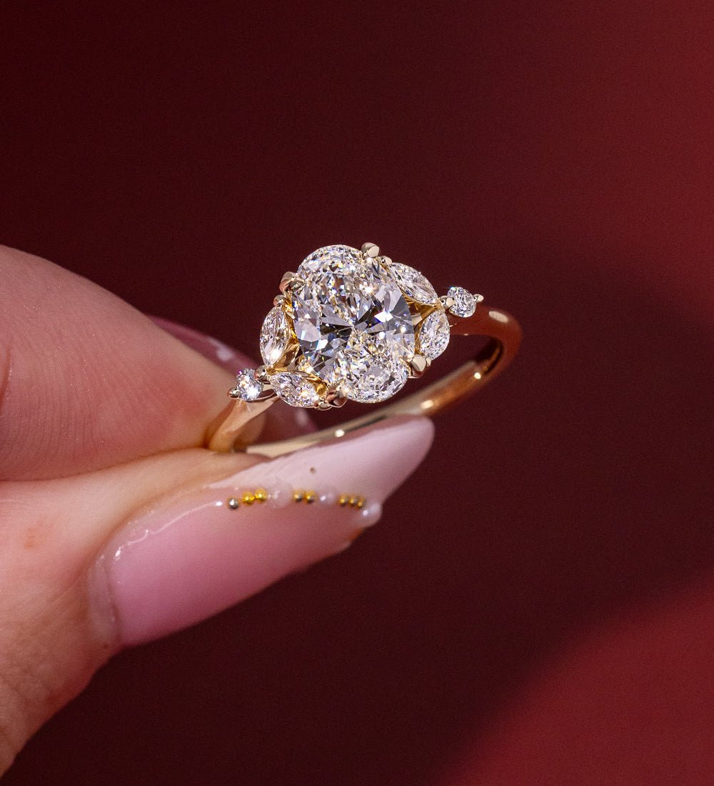 [Style] [Shape] Lab Grown Diamond Engagement Ring