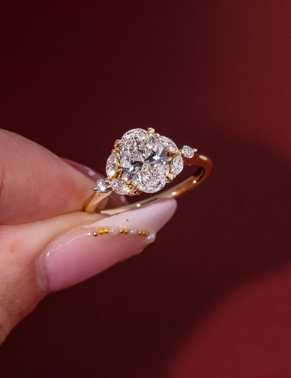 [Style] [Shape] Lab Grown Diamond Engagement Ring