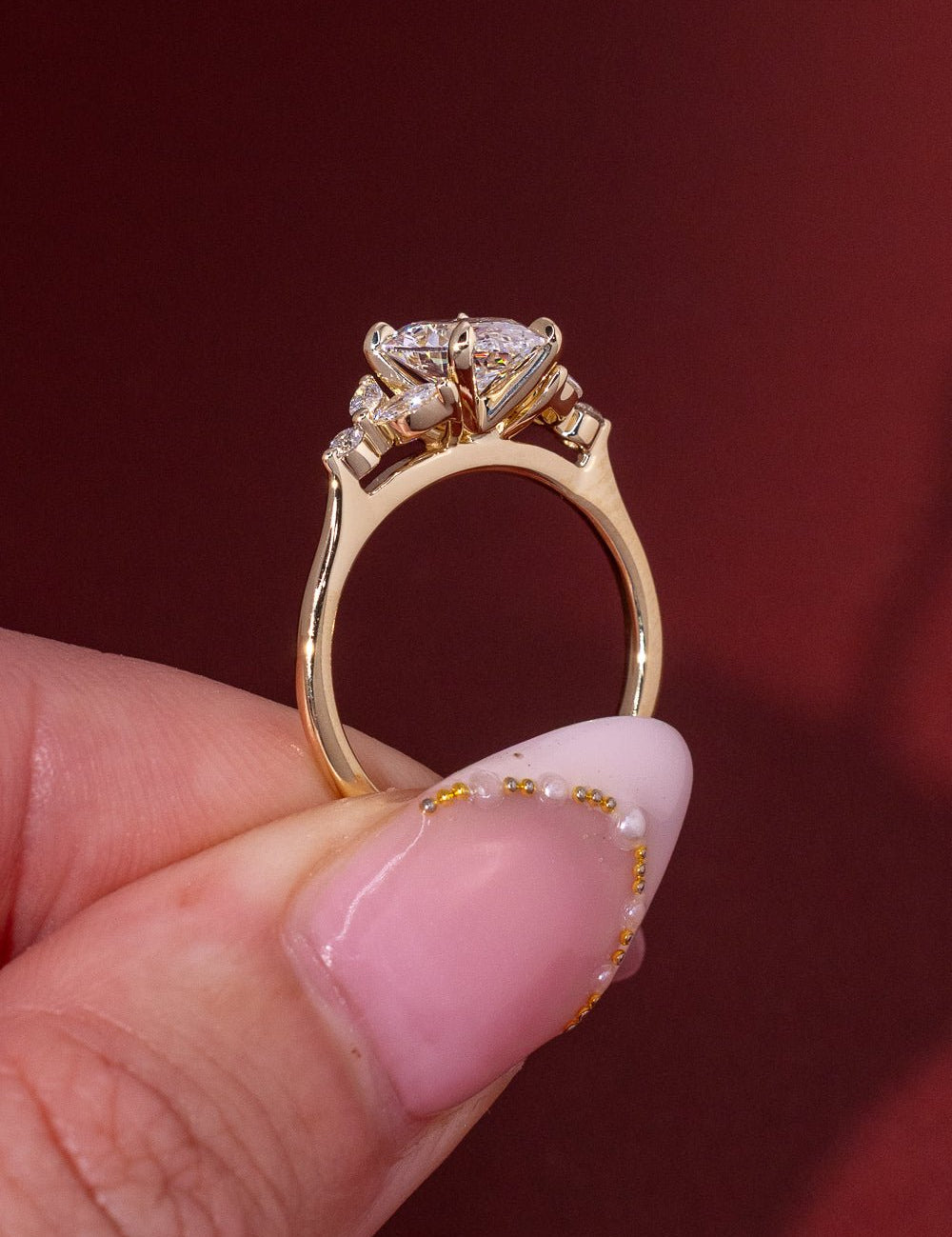 [Style] [Shape] Lab Grown Diamond Engagement Ring