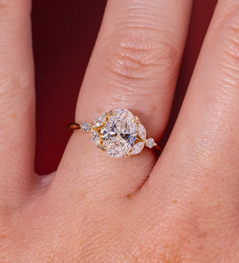 [Style] [Shape] Lab Grown Diamond Engagement Ring