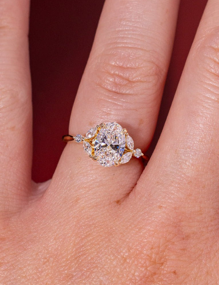 [Style] [Shape] Lab Grown Diamond Engagement Ring