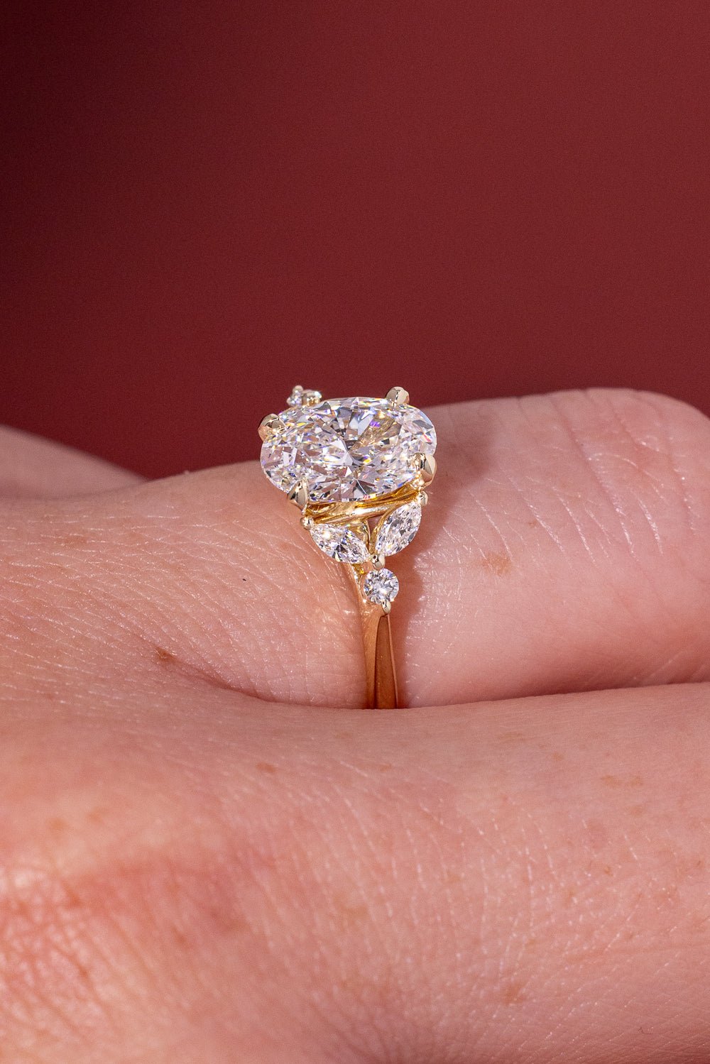 [Style] [Shape] Lab Grown Diamond Engagement Ring
