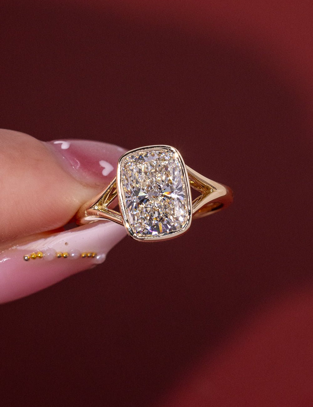 [Style] [Shape] Lab Grown Diamond Engagement Ring