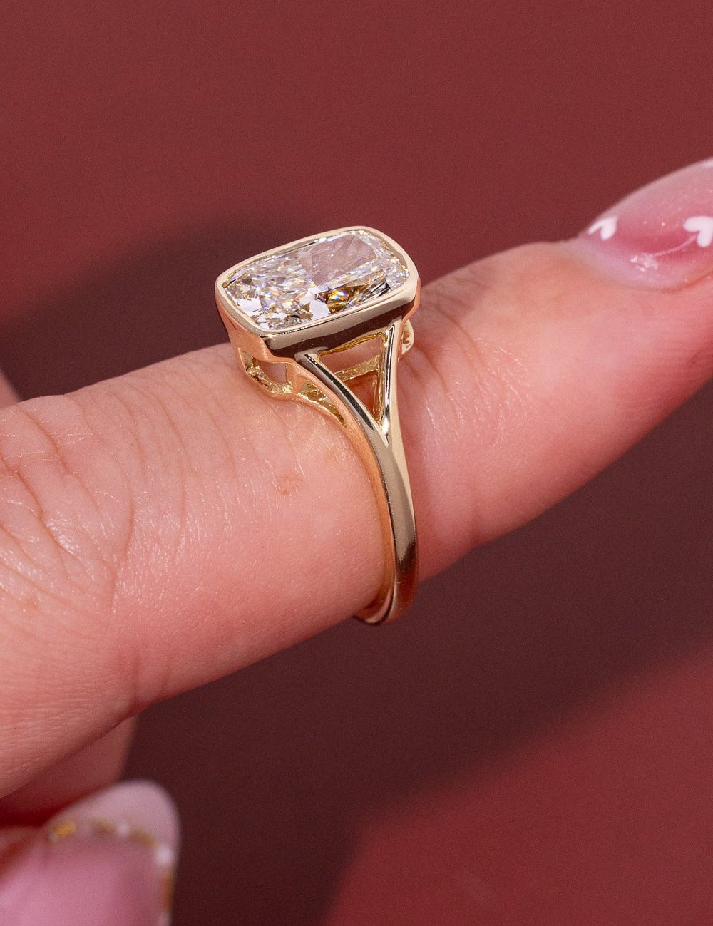 [Style] [Shape] Lab Grown Diamond Engagement Ring