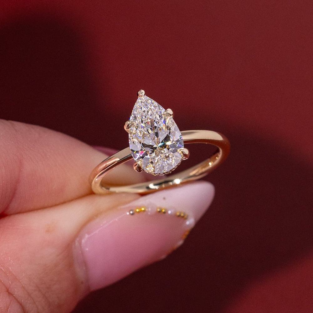 [Style] [Shape] Lab Grown Diamond Engagement Ring