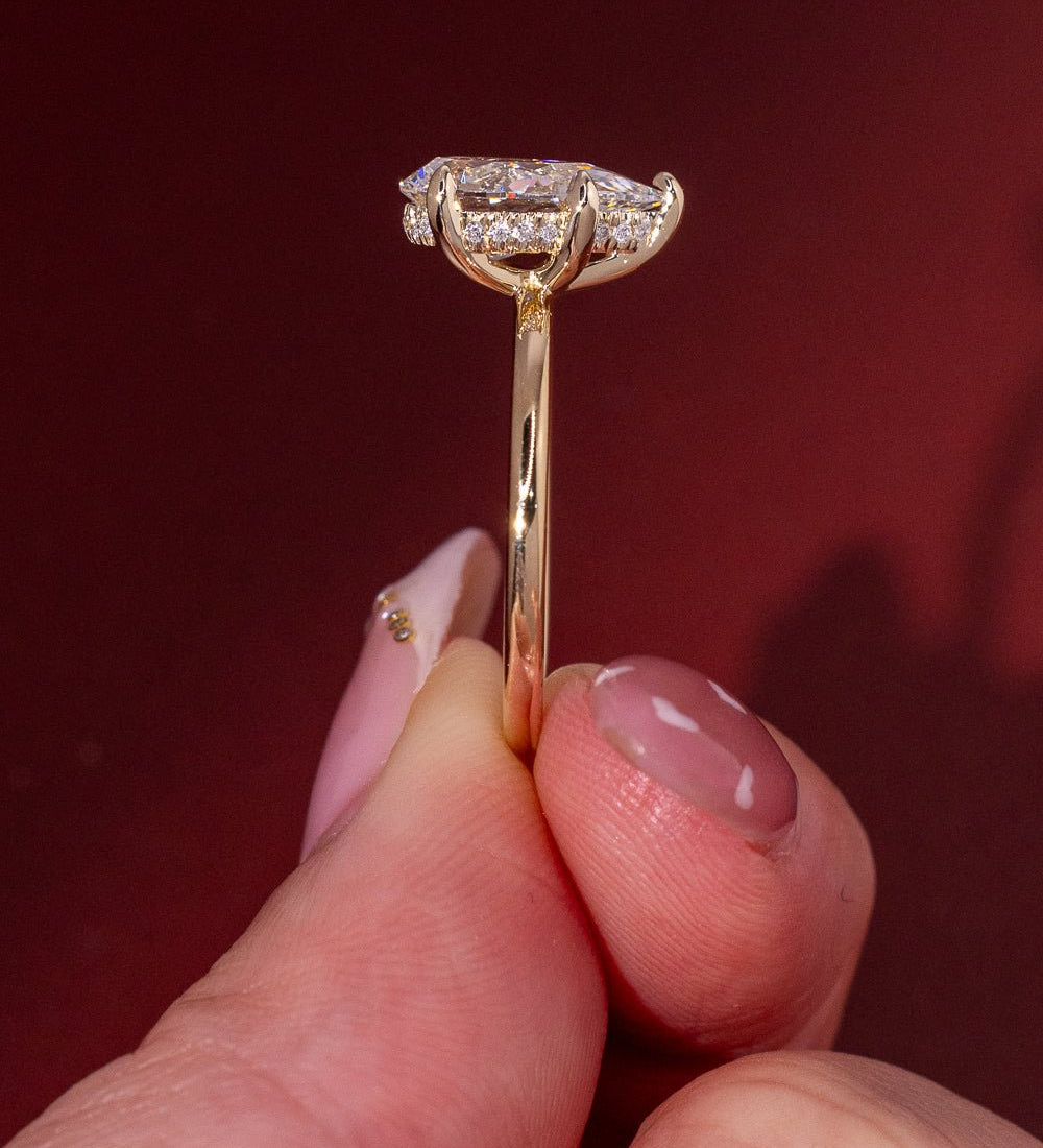 [Style] [Shape] Lab Grown Diamond Engagement Ring