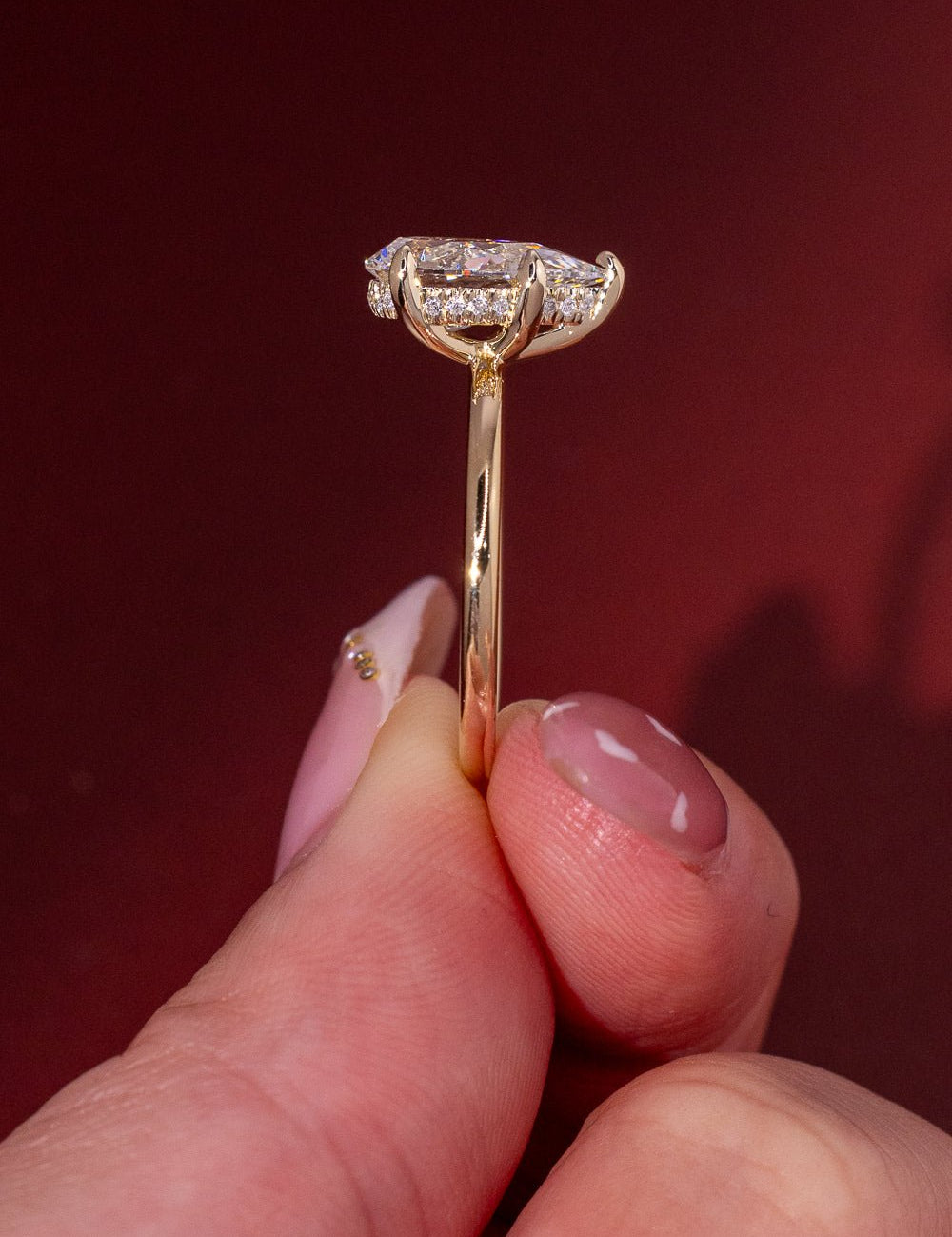 [Style] [Shape] Lab Grown Diamond Engagement Ring