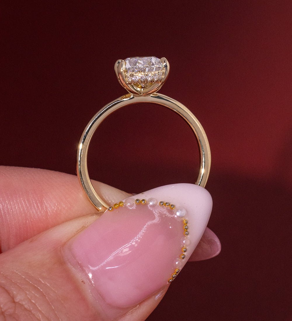 [Style] [Shape] Lab Grown Diamond Engagement Ring