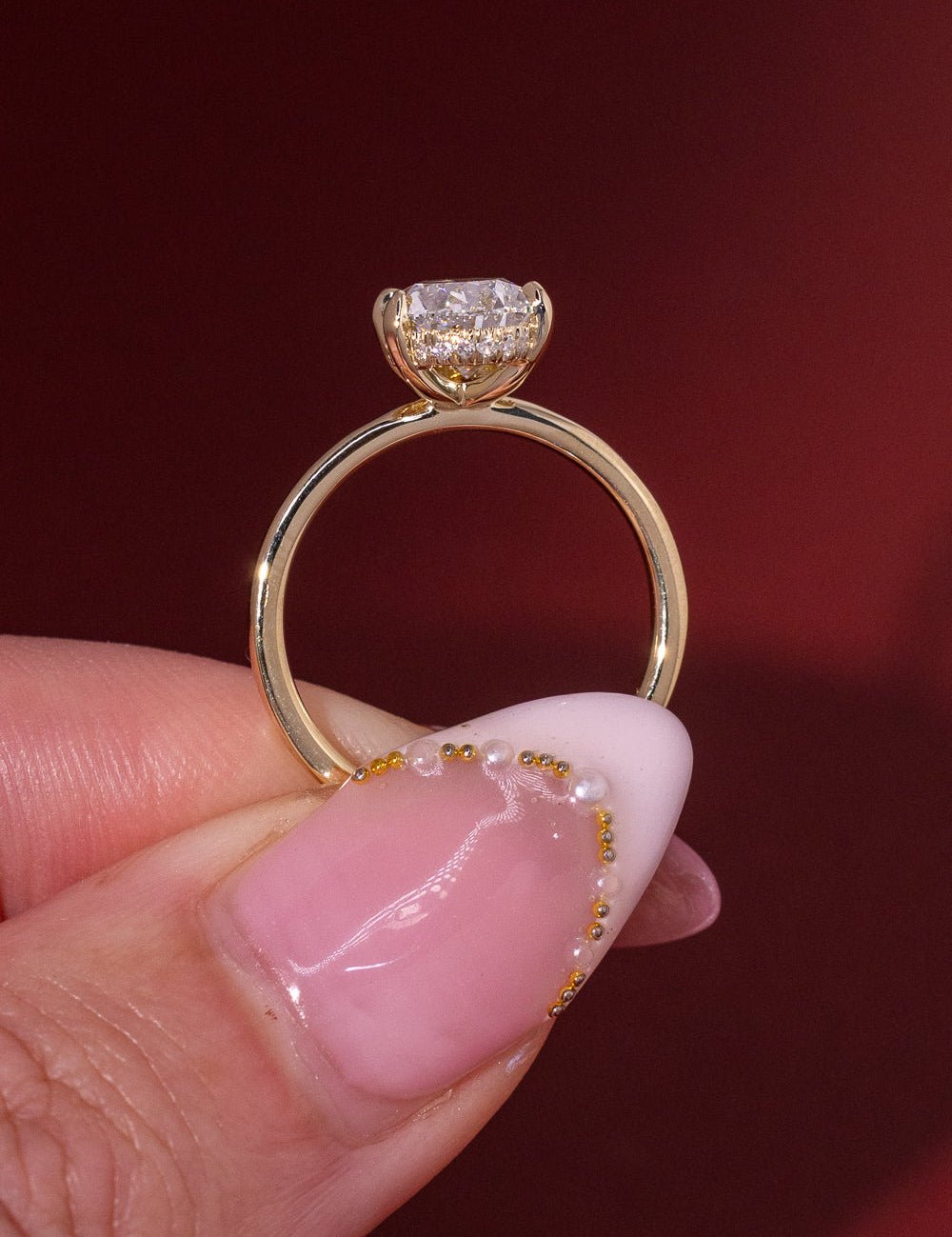 [Style] [Shape] Lab Grown Diamond Engagement Ring