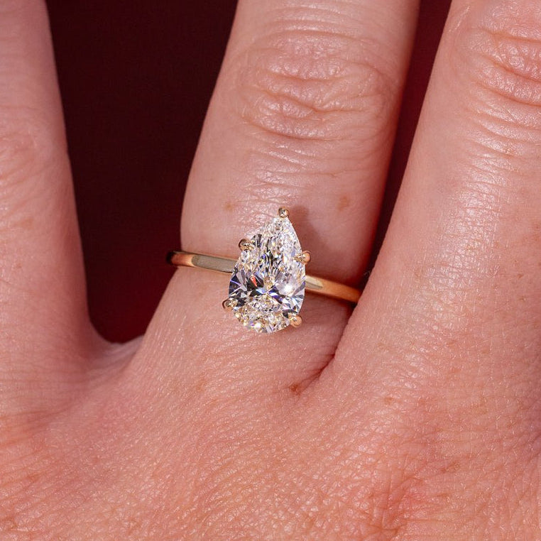 [Style] [Shape] Lab Grown Diamond Engagement Ring