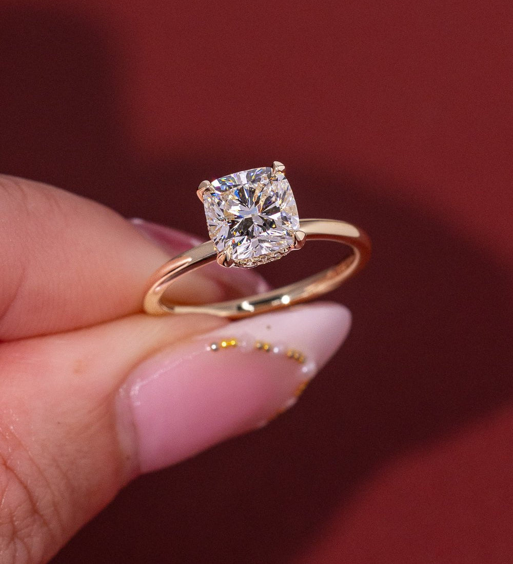 [Style] [Shape] Lab Grown Diamond Engagement Ring