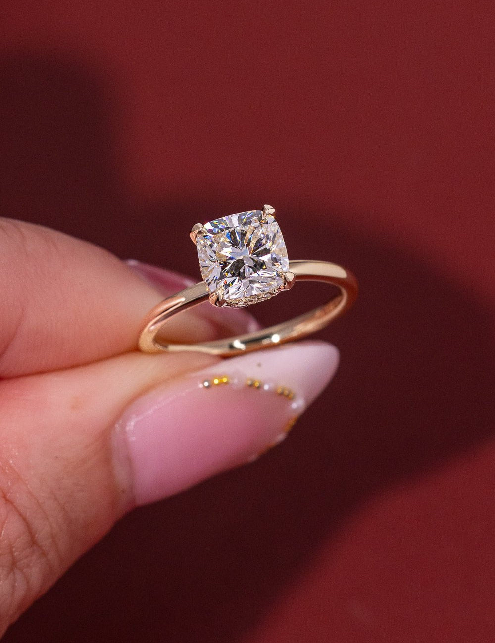 [Style] [Shape] Lab Grown Diamond Engagement Ring