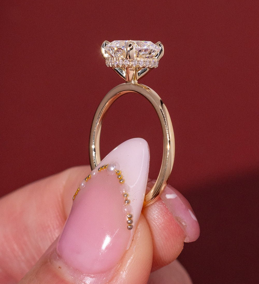 [Style] [Shape] Lab Grown Diamond Engagement Ring