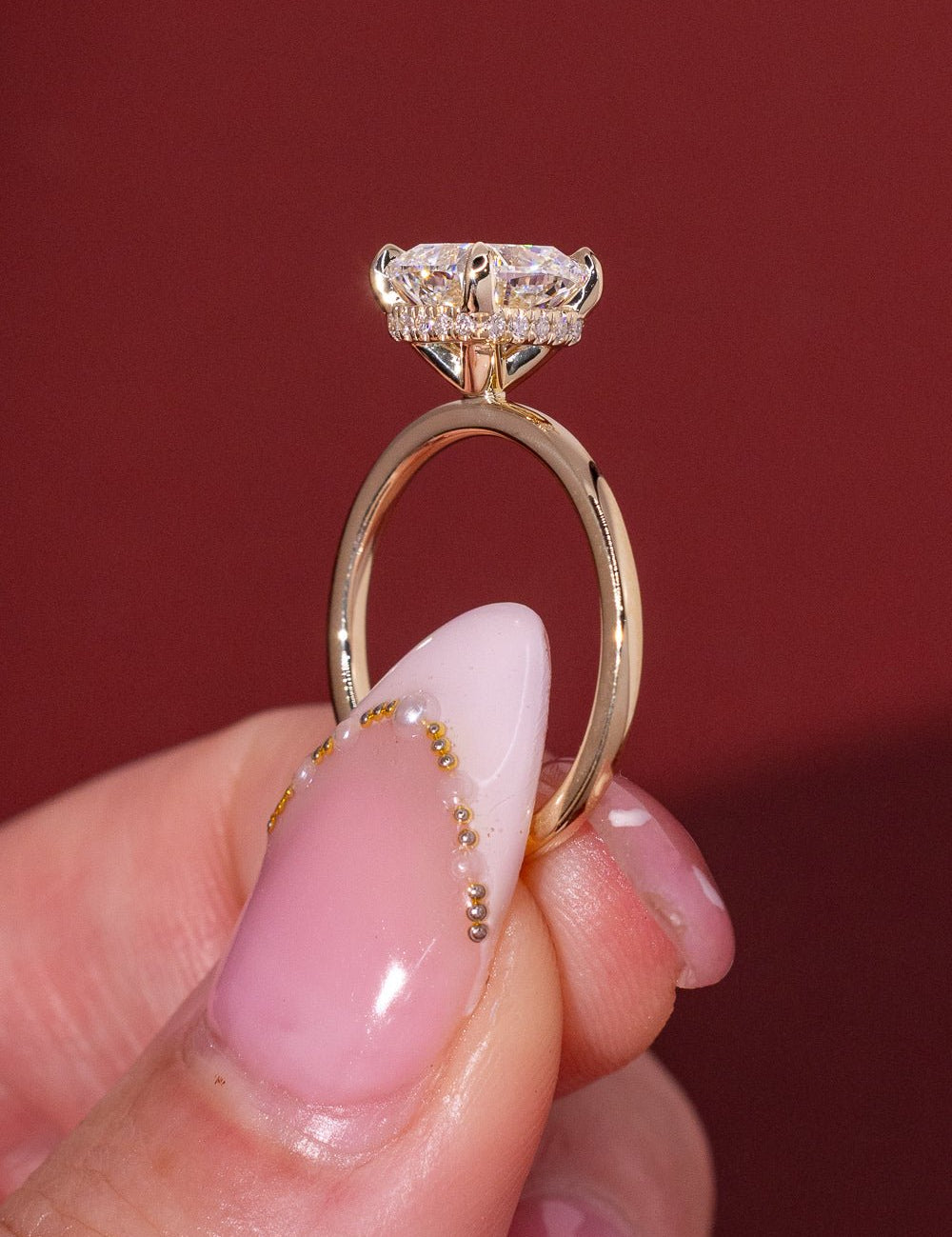 [Style] [Shape] Lab Grown Diamond Engagement Ring