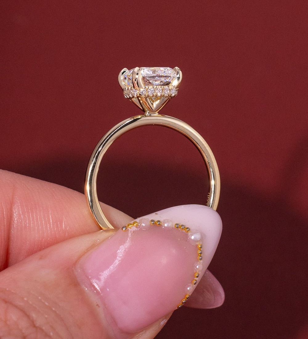 [Style] [Shape] Lab Grown Diamond Engagement Ring