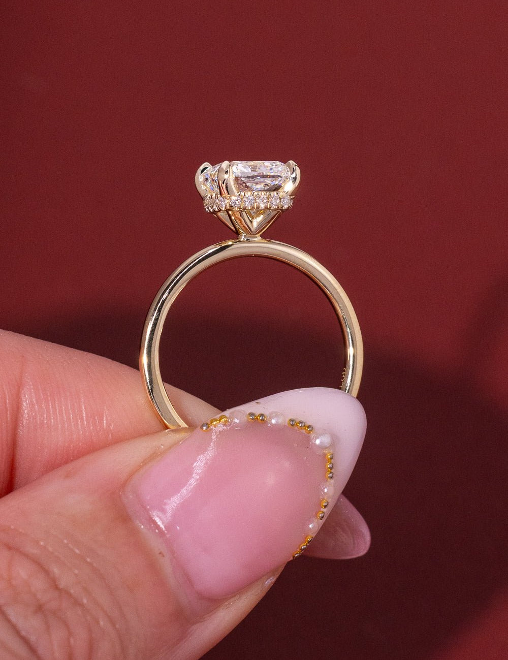 [Style] [Shape] Lab Grown Diamond Engagement Ring
