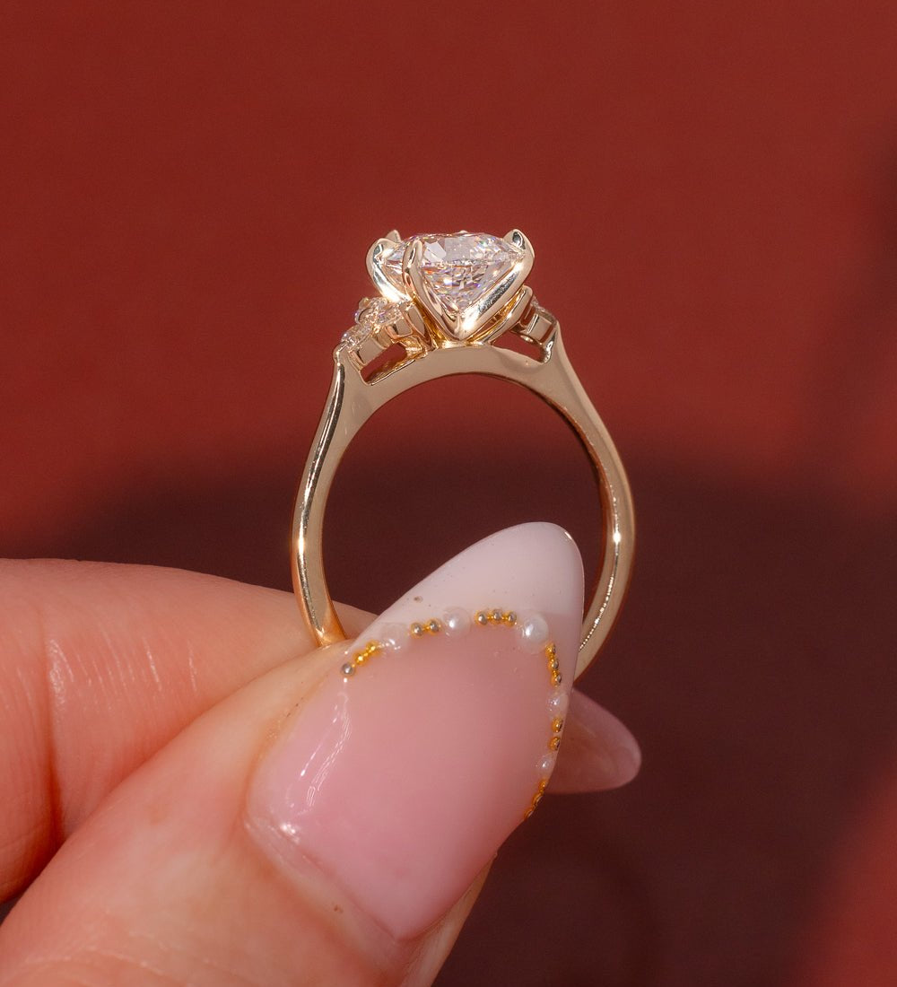 [Style] [Shape] Lab Grown Diamond Engagement Ring