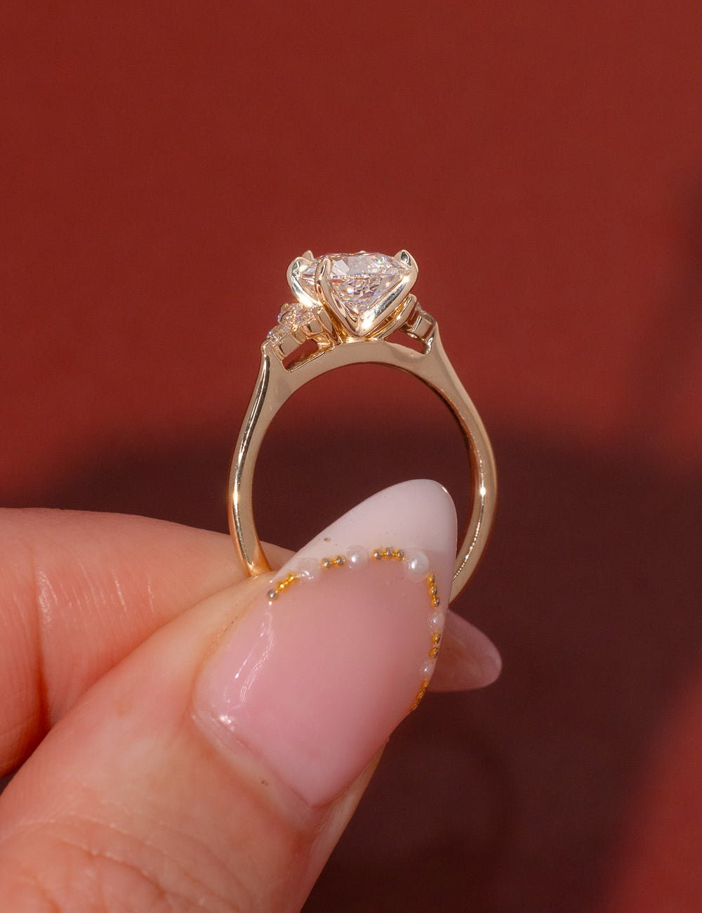 [Style] [Shape] Lab Grown Diamond Engagement Ring