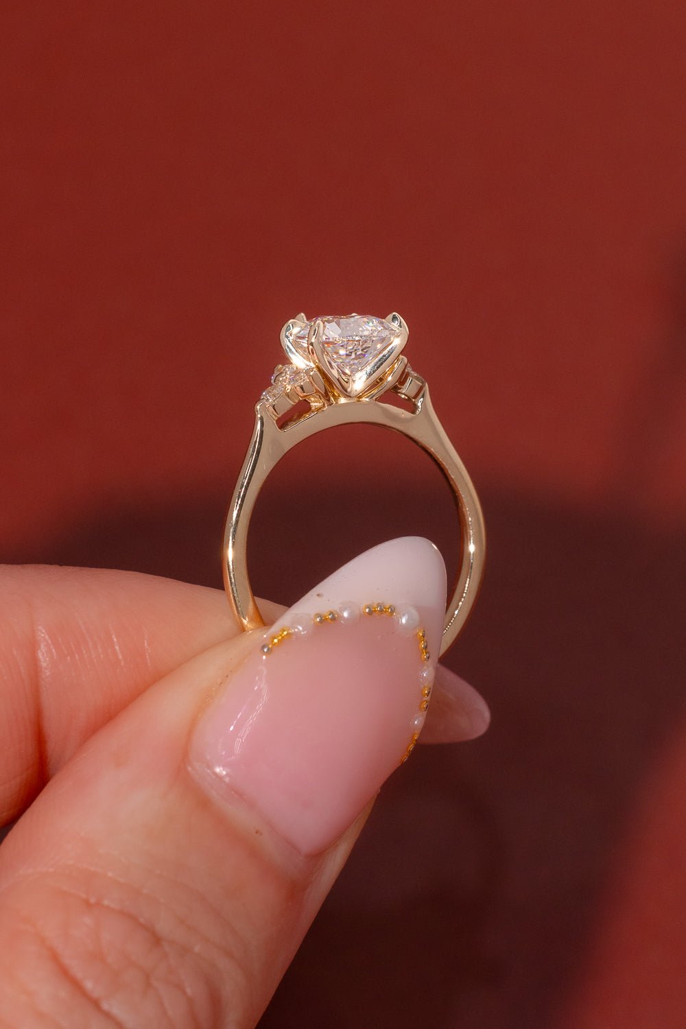 [Style] [Shape] Lab Grown Diamond Engagement Ring