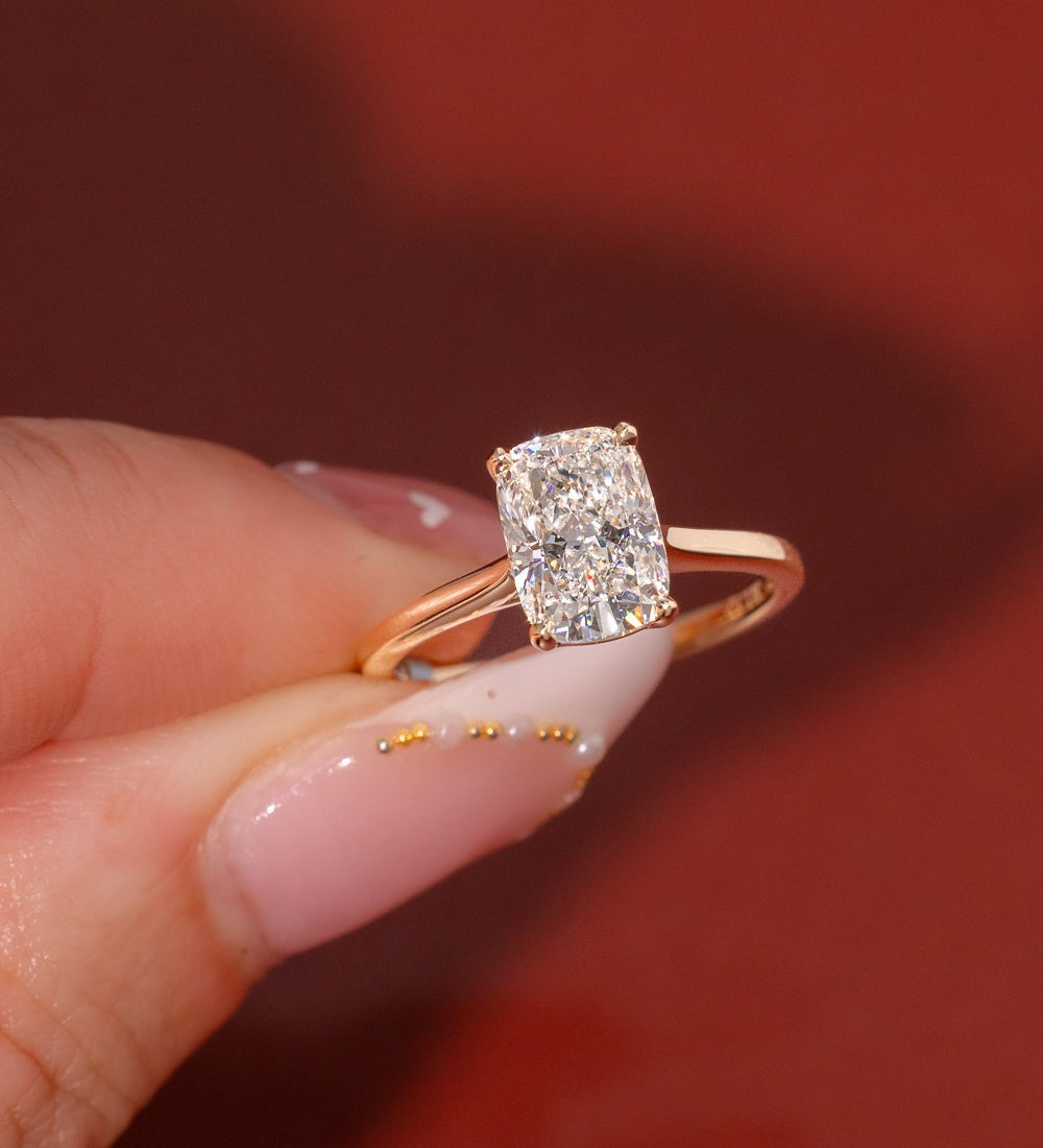 [Style] [Shape] Lab Grown Diamond Engagement Ring