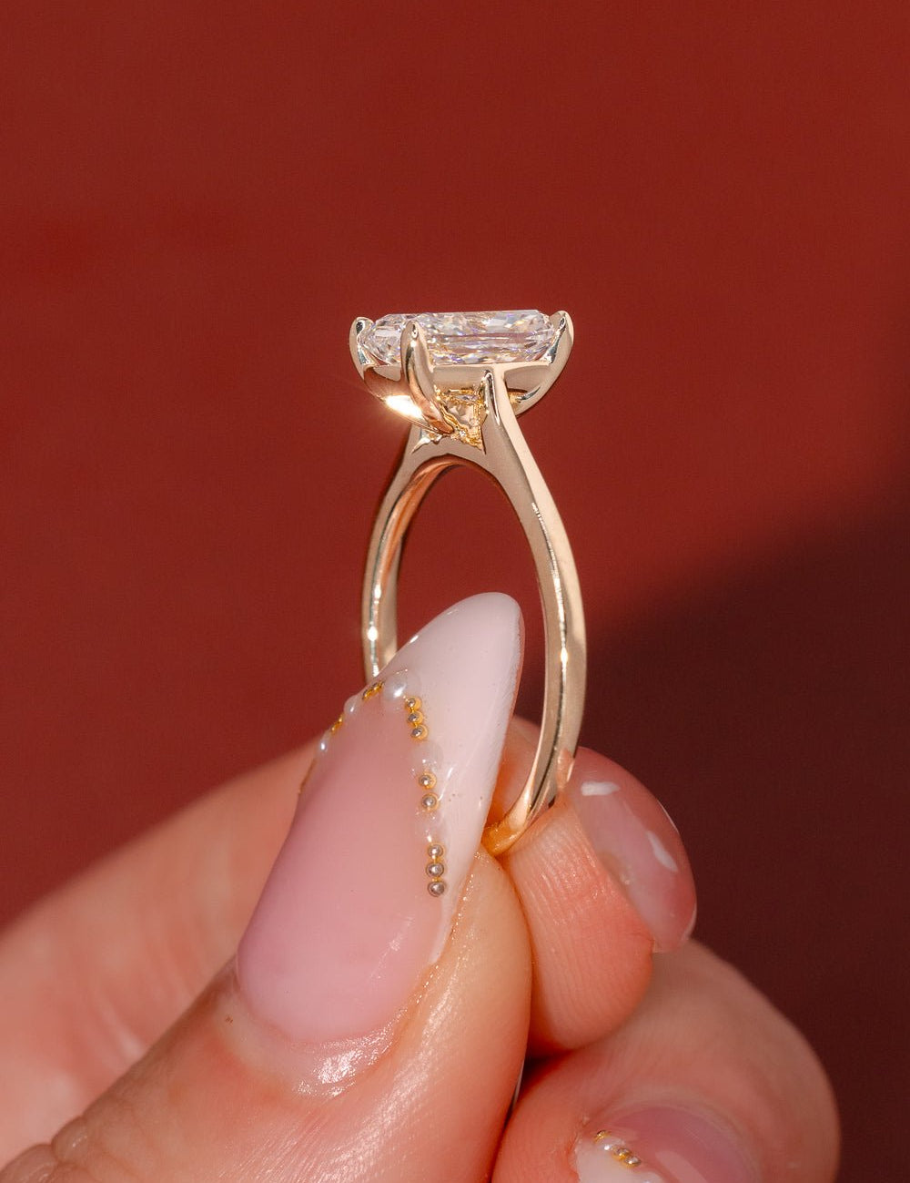 [Style] [Shape] Lab Grown Diamond Engagement Ring