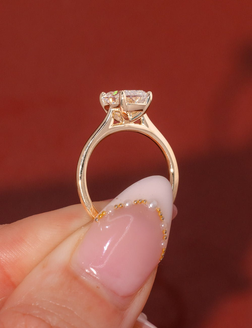 [Style] [Shape] Lab Grown Diamond Engagement Ring