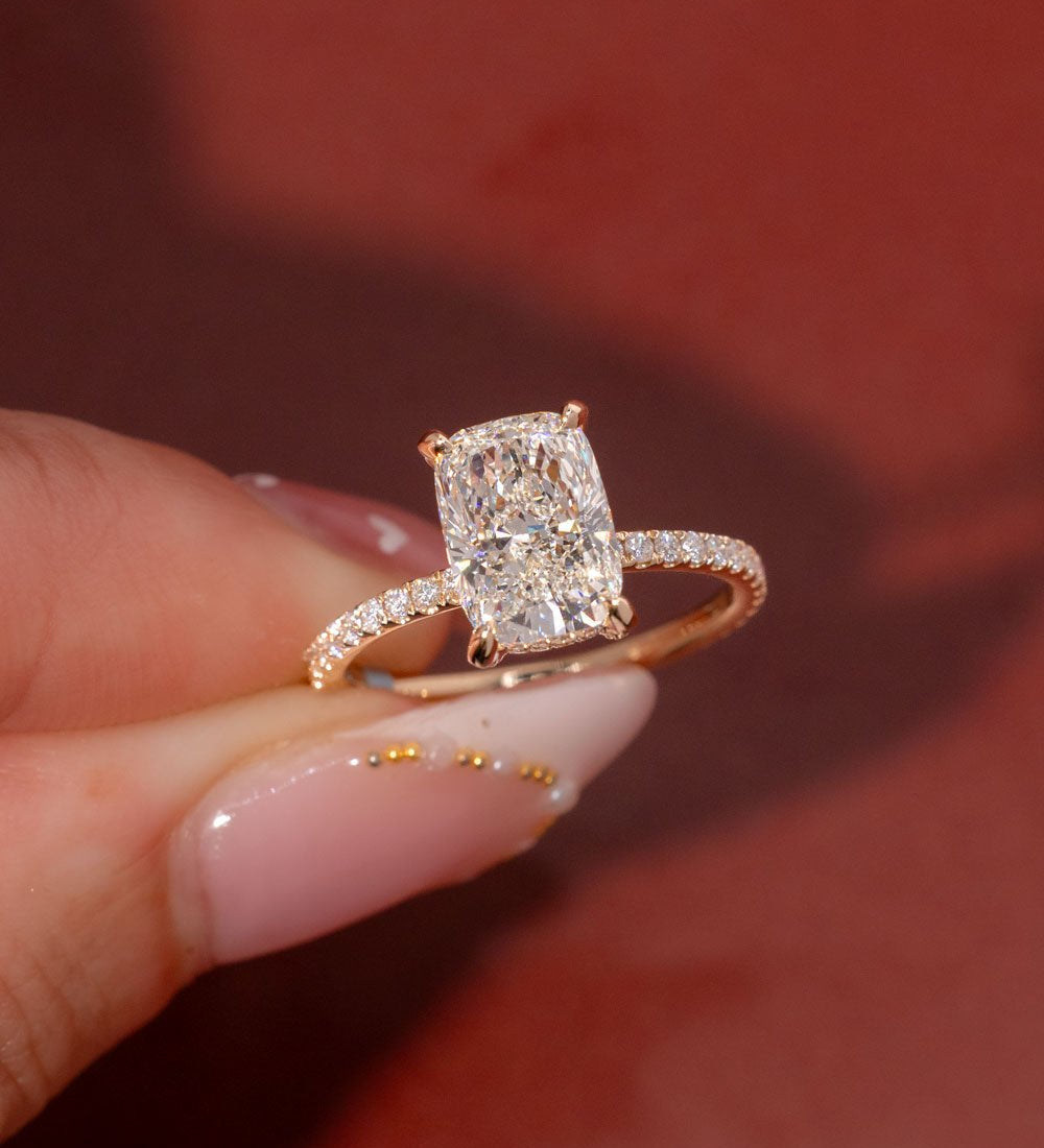 [Style] [Shape] Lab Grown Diamond Engagement Ring