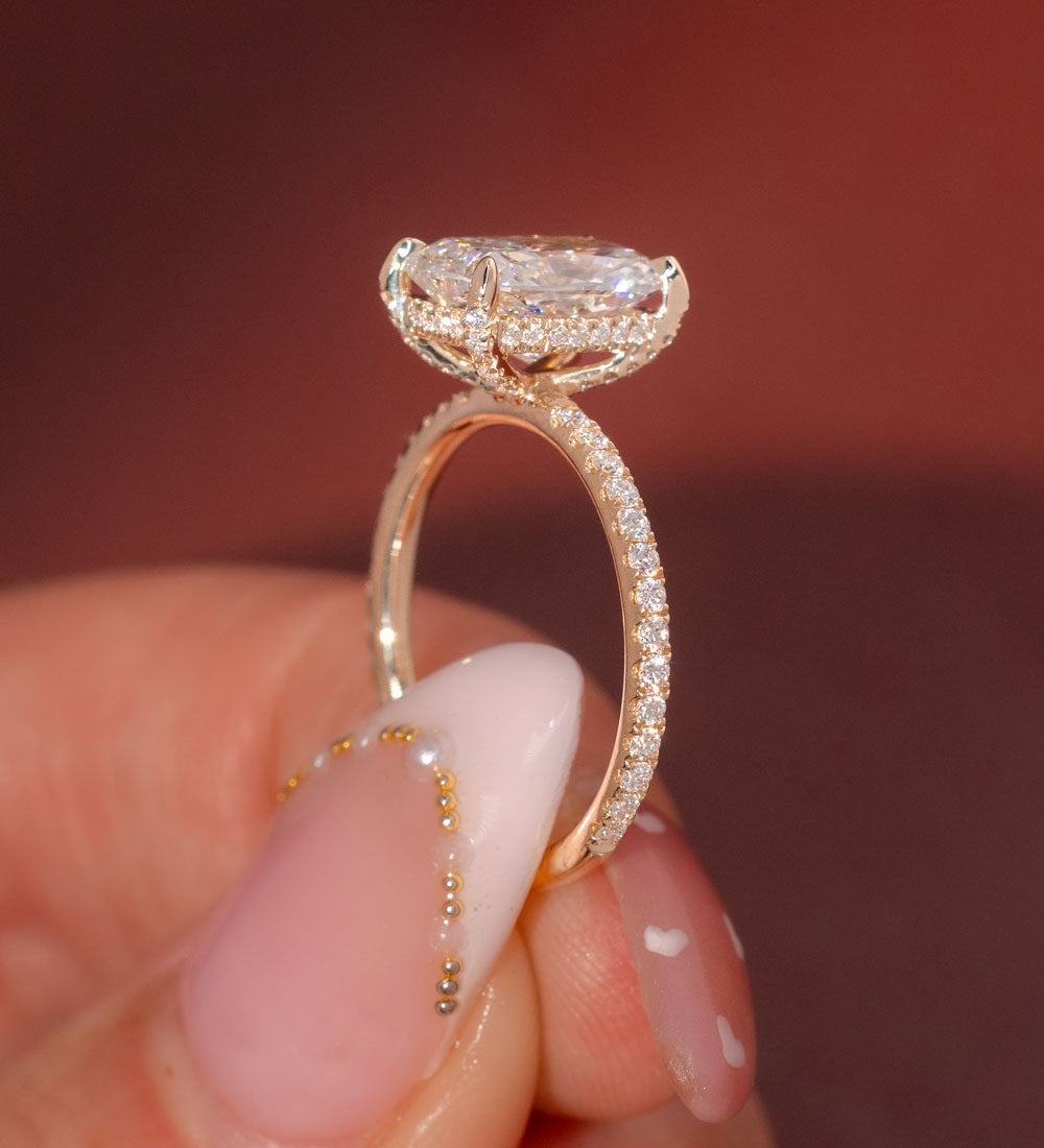 [Style] [Shape] Lab Grown Diamond Engagement Ring