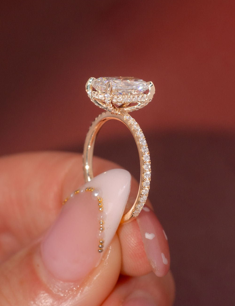 [Style] [Shape] Lab Grown Diamond Engagement Ring