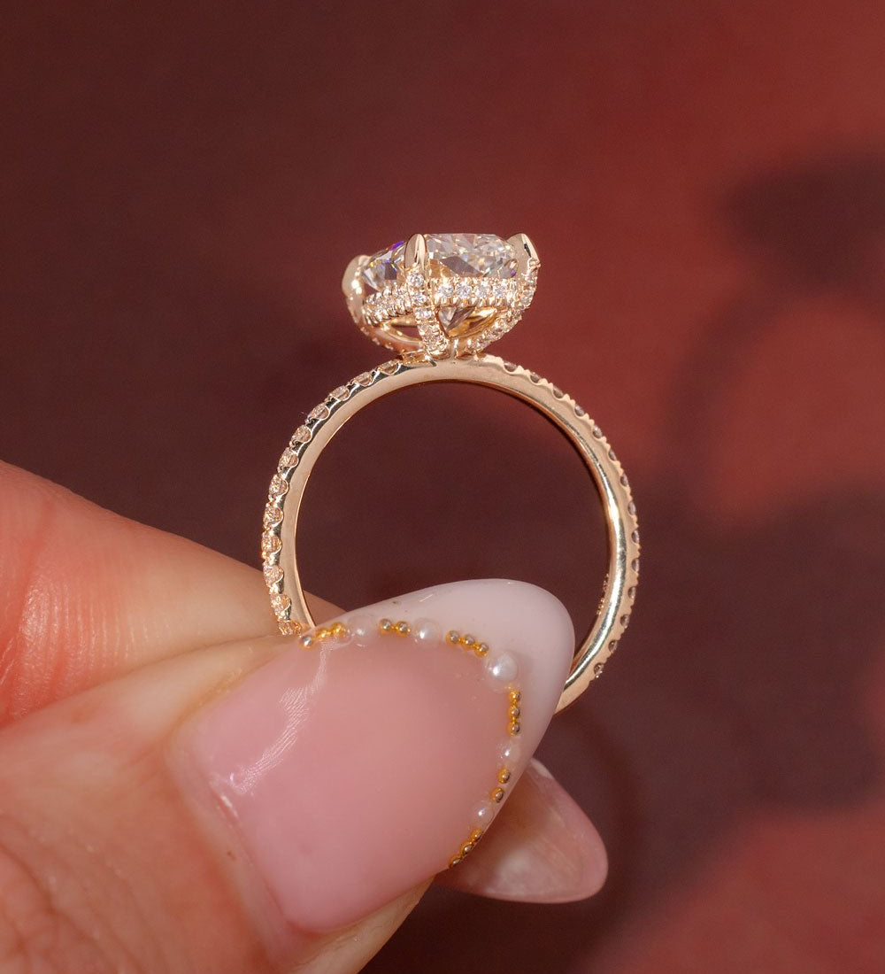 [Style] [Shape] Lab Grown Diamond Engagement Ring
