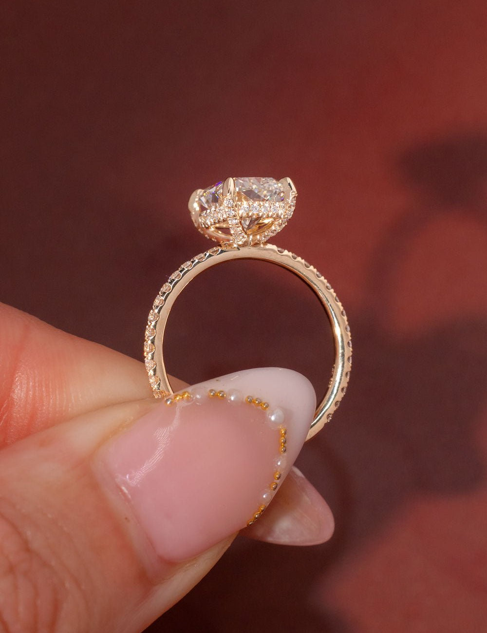 [Style] [Shape] Lab Grown Diamond Engagement Ring