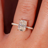[Style] [Shape] Lab Grown Diamond Engagement Ring