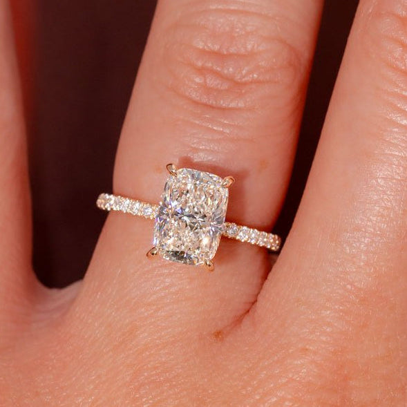 [Style] [Shape] Lab Grown Diamond Engagement Ring
