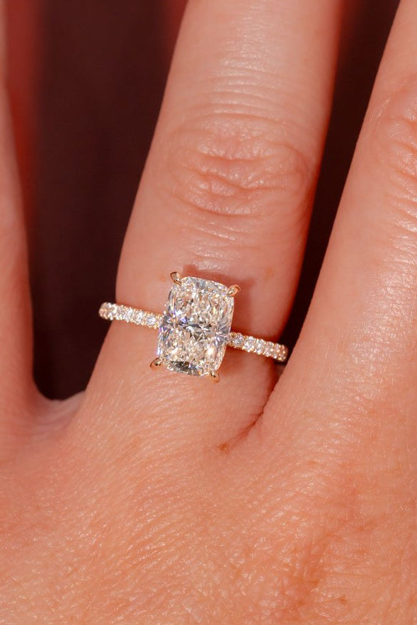 [Style] [Shape] Lab Grown Diamond Engagement Ring