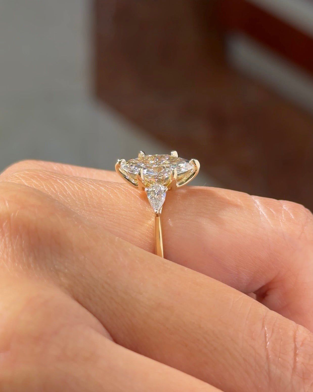 [Style] [Shape] Lab Grown Diamond Engagement Ring