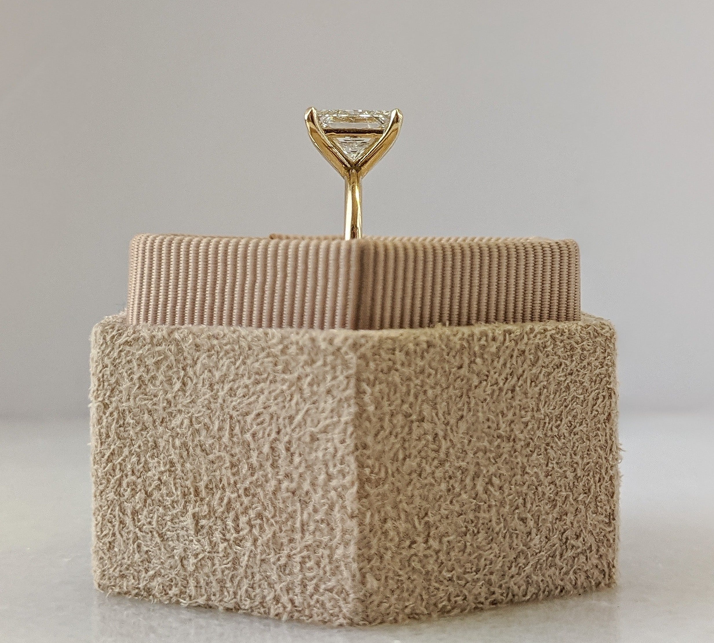 Princess Solitaire Lab Grown Diamond Engagement Ring