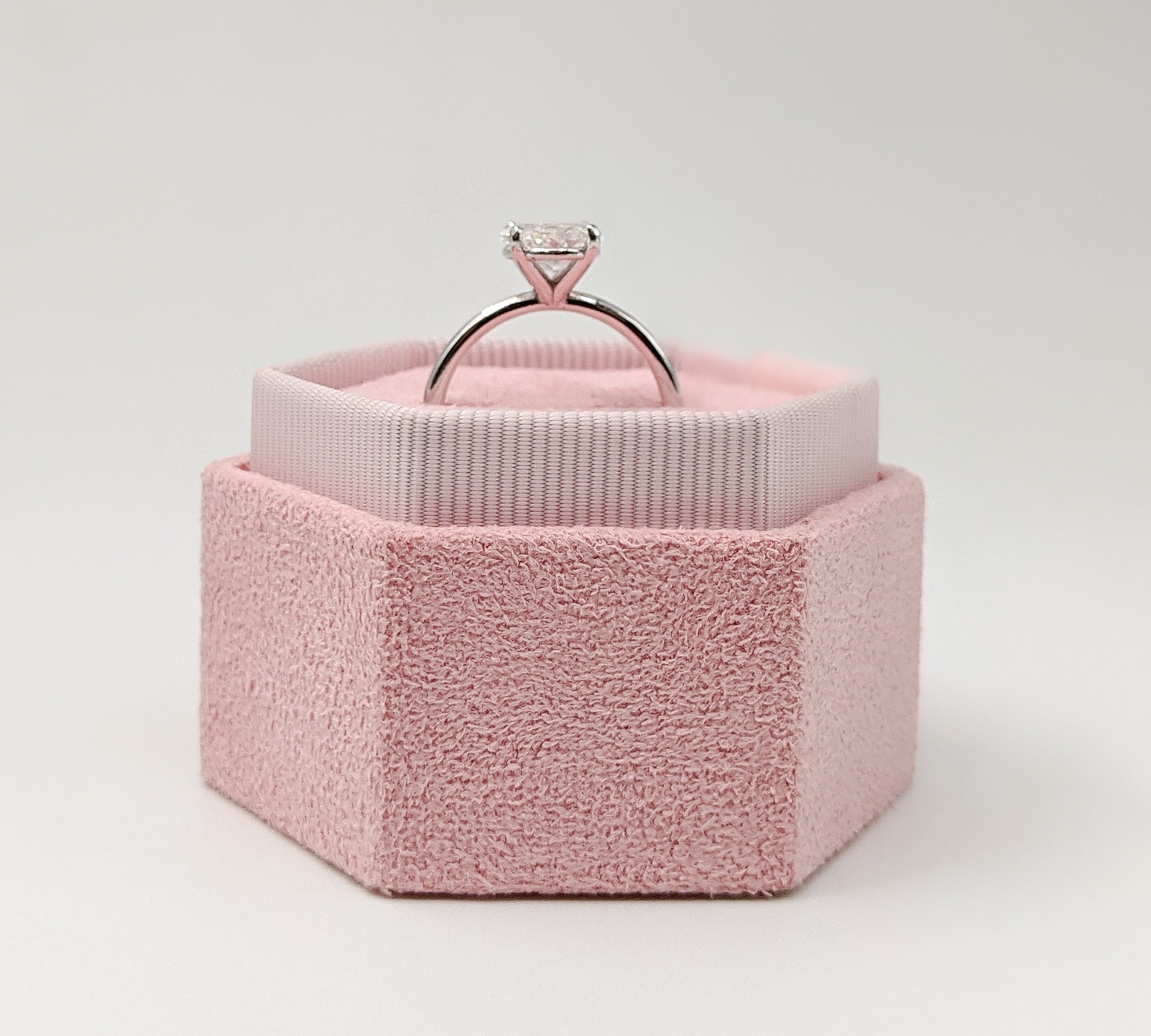 Oval Solitaire Lab Grown Diamond Engagement Ring