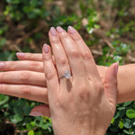 Oval Solitaire Lab Grown Diamond Engagement Ring