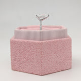 Pear Cut Pave Lab Grown Diamond Engagement Ring