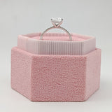 Pear Cut Pave Lab Grown Diamond Engagement Ring