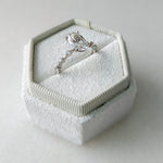 Oval Cut Pave Lab Grown Diamond Engagement Ring