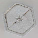 Cushion Solitaire Lab Grown Diamond Engagement Ring