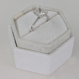 Cushion Solitaire Lab Grown Diamond Engagement Ring
