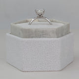 Cushion Solitaire Lab Grown Diamond Engagement Ring