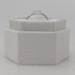 Emerald Bezel Solitaire Lab Grown Diamond Engagement Ring