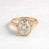 Taylor Swift – Inspired 5.99 Carat Old Mine Cushion Cut Bezel Lab Grown Diamond