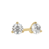 0.50 CT-4.0 CT Round Solitaire Lab Grown Diamond Earrings