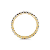1.5 CT Round Full Eternity Lab Grown Diamond Wedding Band