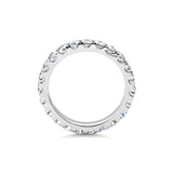 1.5 CT Round Full Eternity Lab Grown Diamond Wedding Band